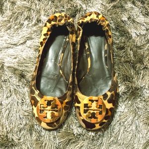 Tory Burch ♡ Reva ballet flats (Cheetah)